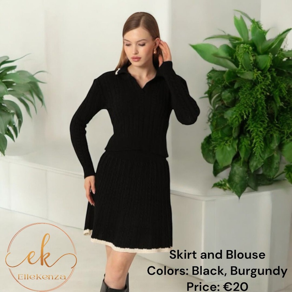 Blouse Skirt Set