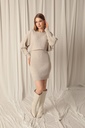 Dress with Knitted Blouse