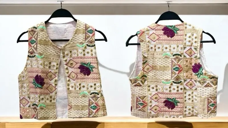 Handmade Embroidered Vest