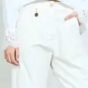 Cropped Casual Trousers