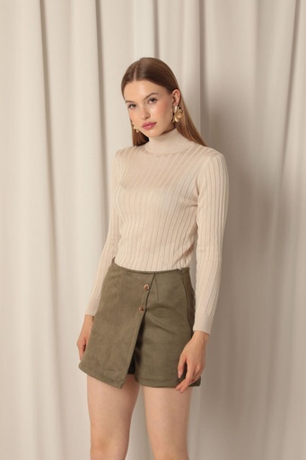 Turtle Neck Blouse